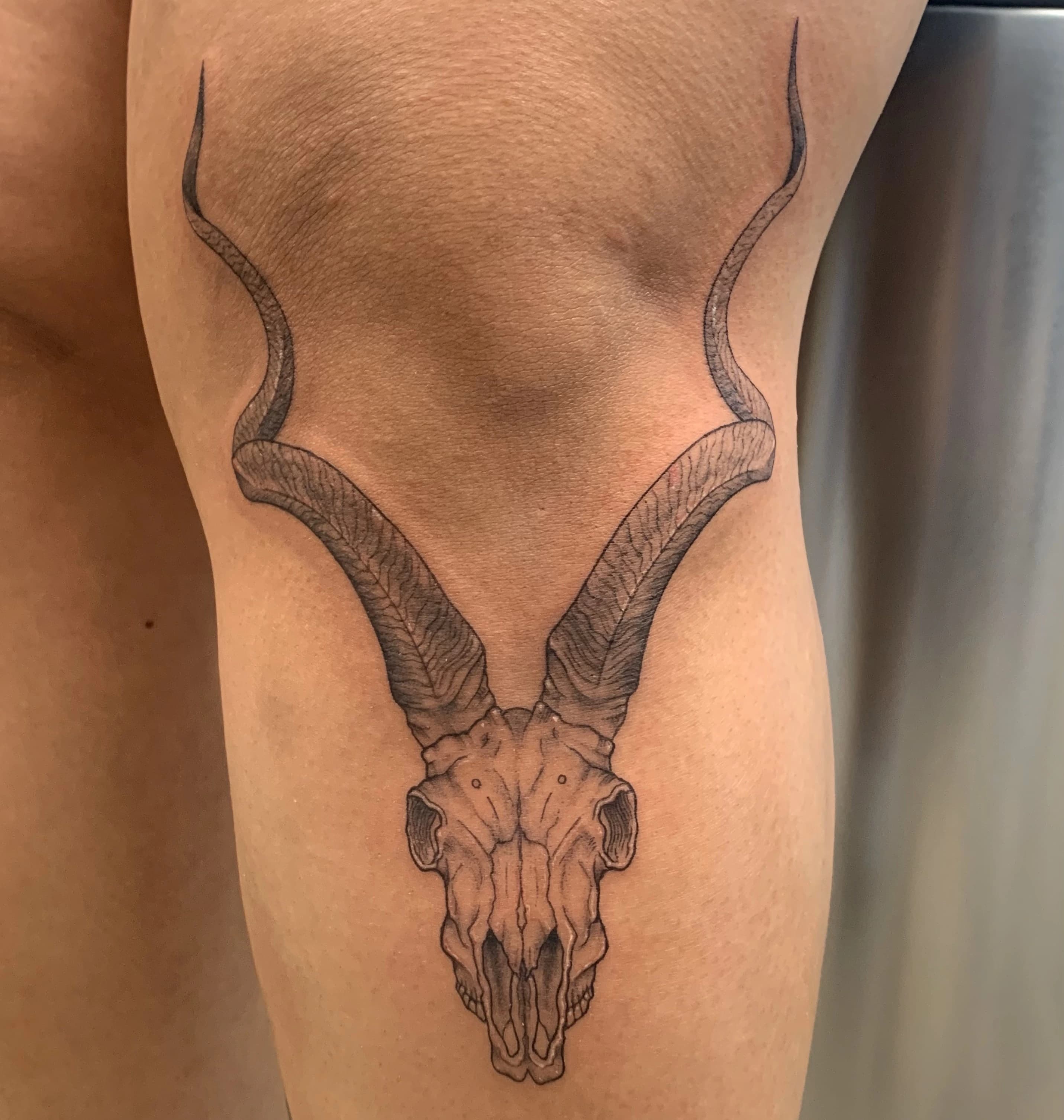 Detailed illustrative tattoo artwork balancing fine detail and bold structure